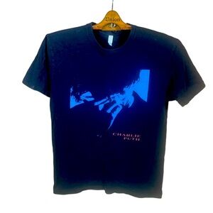 Charlie Puth Men’s/ Unisex Graphic Short Sleeve T-Shirt Size NO TAG